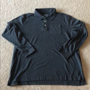 Croft & Barrow Men’s Grey Size XL L/S Polo shirt